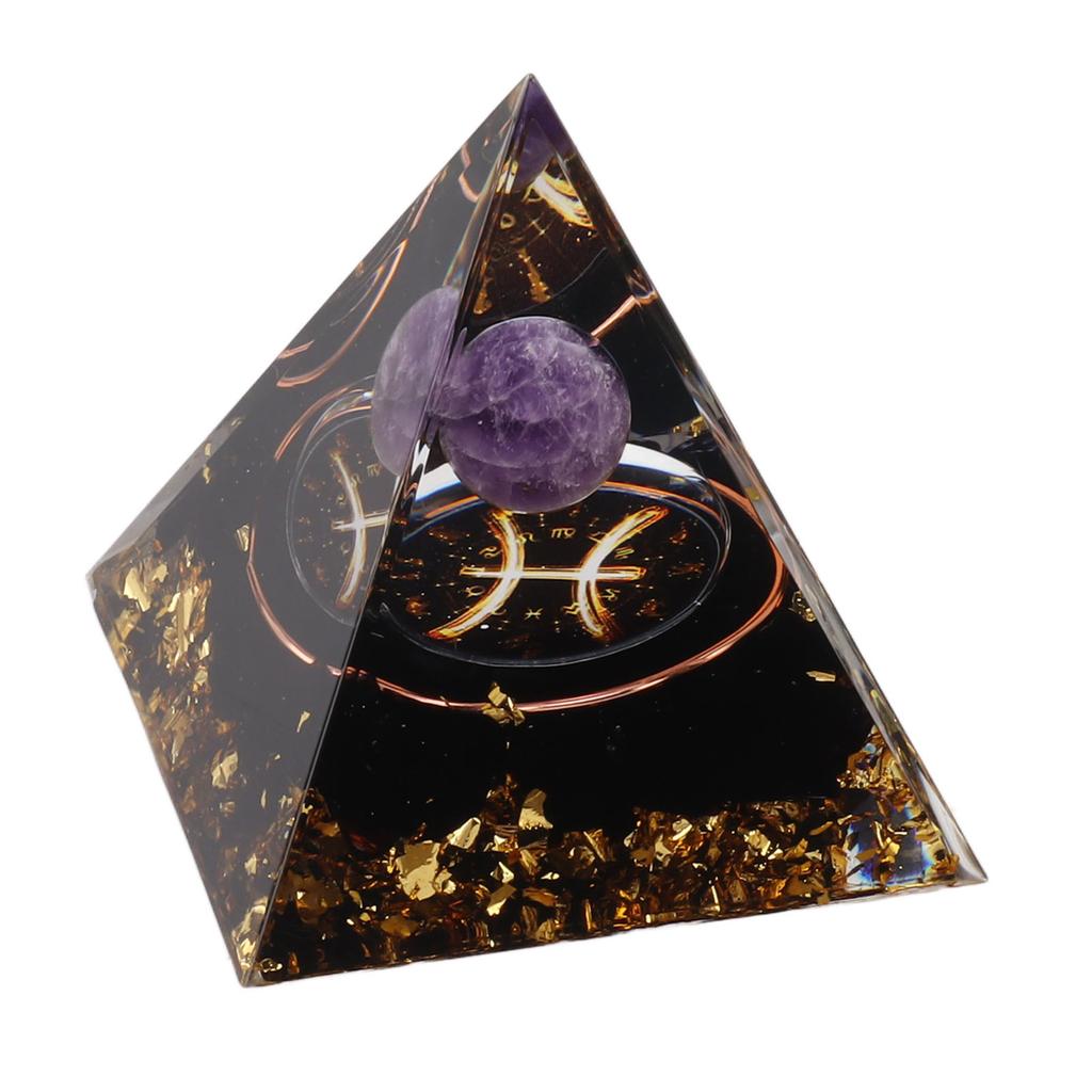 5cm Orgonite Pyramid for Positive Energy Healing Crystal Pyramid Meditation Orgonite Pyramids