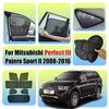For Mitsubishi Pajero Sport II 2008-2016  Car Front Shield Window SunShade Windshield Rear Side Window Curtain Sun Shade Visor