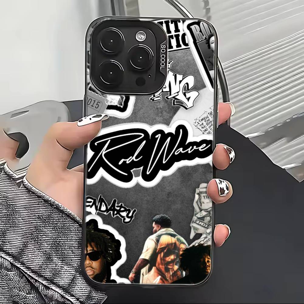 R-Rod wave Rapper Phone Case For iPhone 17,16,15,14,13,12,11 Plus,Pro Max,XS,Colorful Silver Phone case Funda Cover