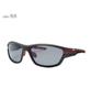 Coleman Matte Smoke CO3073-1 Sunglasses, Black/Red (Polarized)