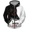 Cool 3D Wolf Printed Zipper Hoodies Fashion Men/Women Streetwear Hooded Jacket Coat Unisex Casual Hip Hop Pullover Sweatshirts