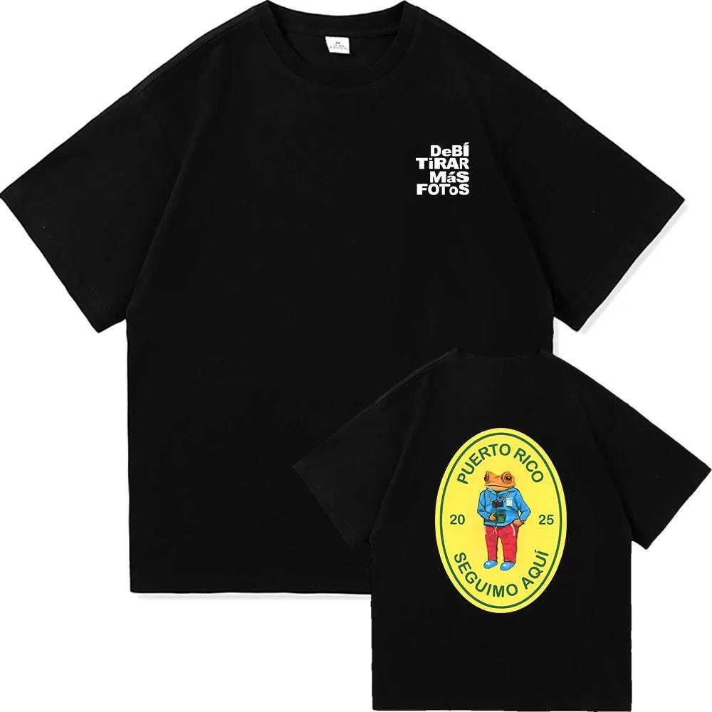 Bad Bunny 2026 DTMF World Tour Printed Tshirt for Fans 2026Summer New Unisex Women Luxury Cotton Oversize Tshirt Y2K Unisex Shirt
