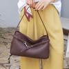 Cowhide Tote Bag Genuine Leather Underarm Bag Fashionable Single-shoulder Crossbody Women's Bag