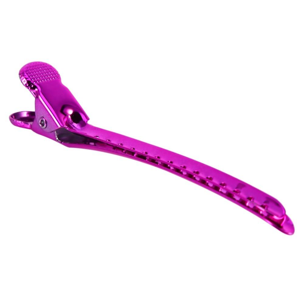 12PCS Steel Salon Hair Clip Fashion Sectioning Clip Home Use Duck Bill Clips Salon