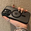 Модный акриловый прозрачный магнитный чехол для телефона для iPhone 15 14 Plus 13 12 11 Pro Max, противоударный для Magsafe, чехол для беспроводной зарядки