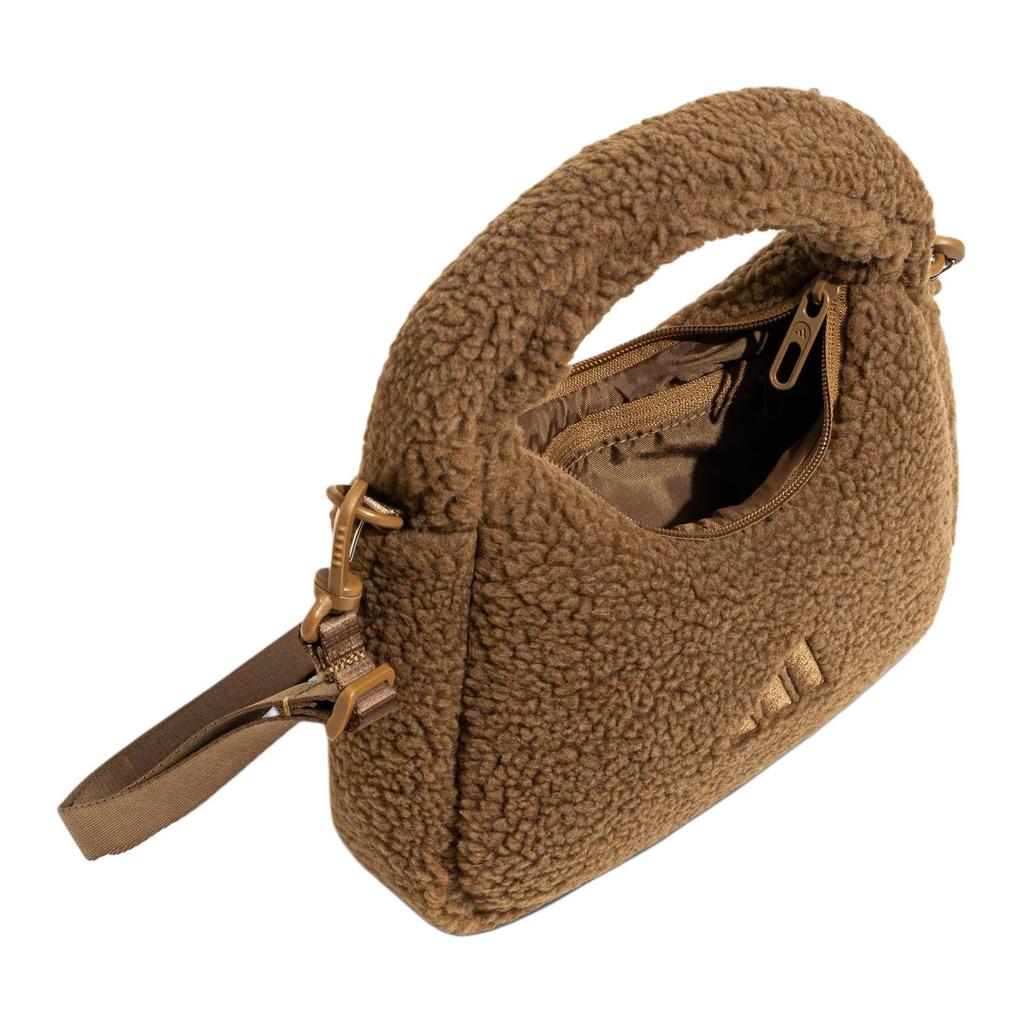 New Adidas Recycled Polyester Cloud Bag Shoulder Bag Crossbody Bag Handbag Regular Women's Desert Brown JW1696