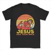 Jesus Has Your Back Jiu Jitsu Retro Christian T Shirts Women And Men Cotton Vintage Short Sleeve Tee Shirt Tops