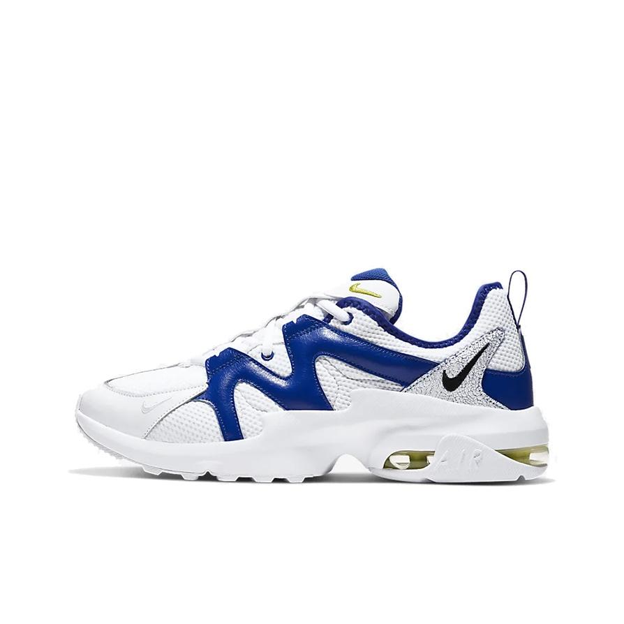 Nike Air Max Graviton Удобная ткань Низкий верх Повседневные кроссовки для бега Унисекс кроссовки Белый Синий Серебристый AT4525-103