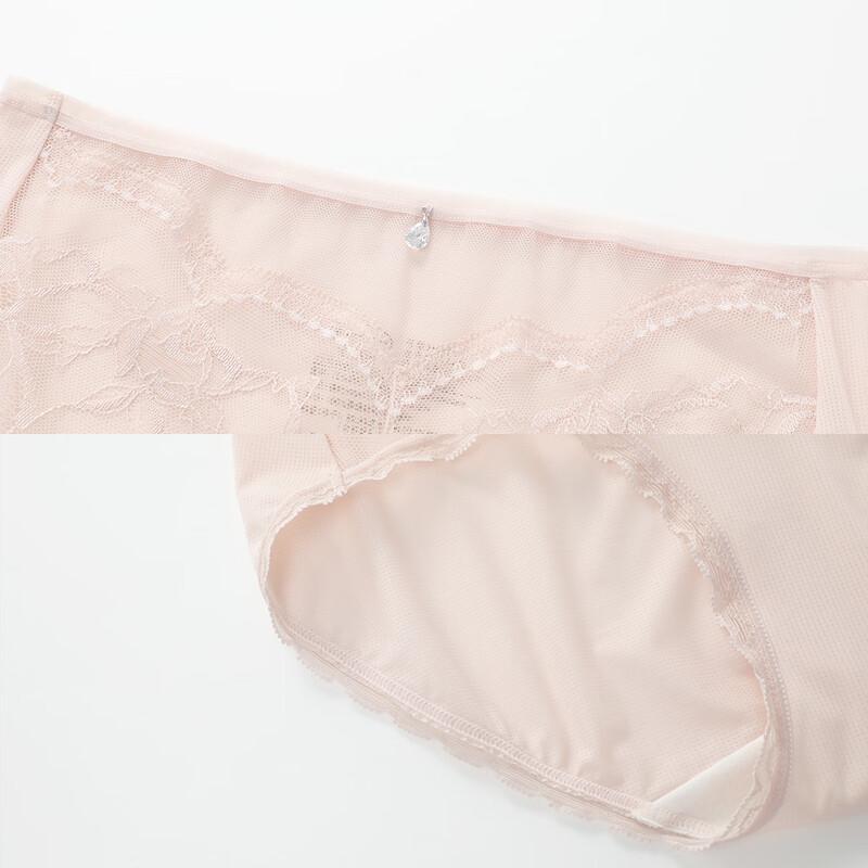 Женские полупрозрачные сетчатые трусы-слипы средней посадки Aimer