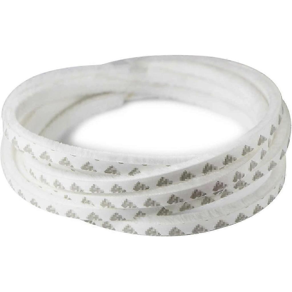 9mm x 15mm Self-adhesive Anti-dust Brush Strip for Movable Windows and Doors (White)