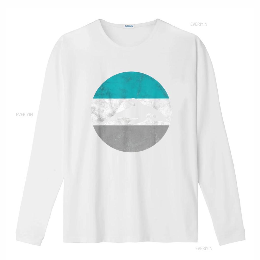 Vintage Style Orca Killer Whale Print T Shirt For Boys And Girls Vintage Washed Unisex Breathable Versatile Soft Stylish