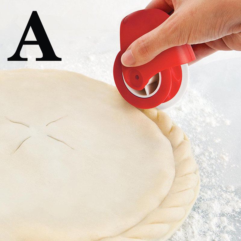 Пластиковый Декоратор-Резак для Пиццы, Резак для Решетки из Теста, Пластиковый Валик-Колесо, Инструмент для Выпечки DIY