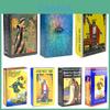 Изысканная колода Таро Райдера-Уэйта-Смита с яркими иллюстрациями Prisma Visions