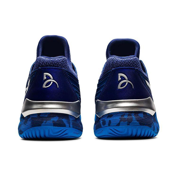 Asics Мужские кроссовки Court FF Novak Blue Print Camo белые 1041A089-403