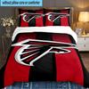 Atlanta-Falcons Rise Up 3pcs Bedding Set,Including 1pc Duvet Cover And 2pcs Pillowcases Perfect Gift for Christmas,Ideal for Bedroom, Dormitory