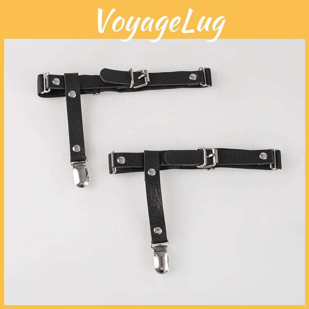 Панк Подвязка из ПВХ Регулируемая Эластичная Модный Аксессуар для Взрослых Женщин