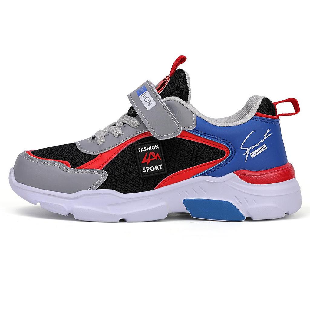 Легкие дышащие спортивные кроссовки для детей на весну и осень с подошвой из ЭВА - Унисекс беговая обувь