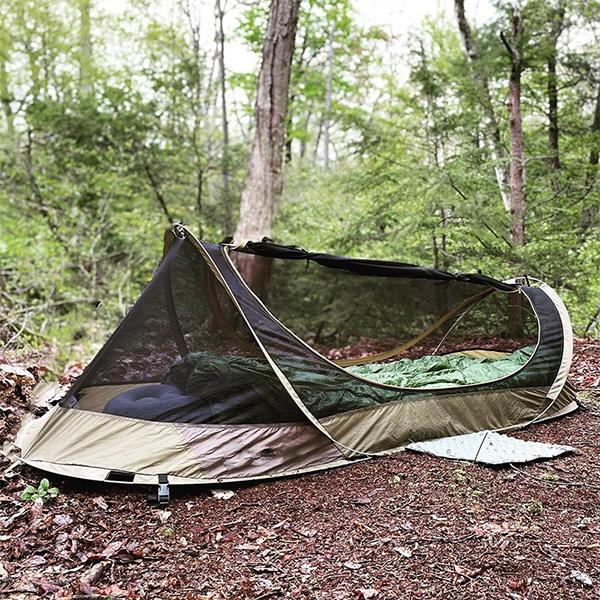 Уличная тактическая палатка для одного человека, москитная, водонепроницаемая, для дикой местности