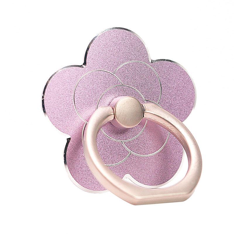 Universal Metal Flower Design Phone Ring Holder Stand