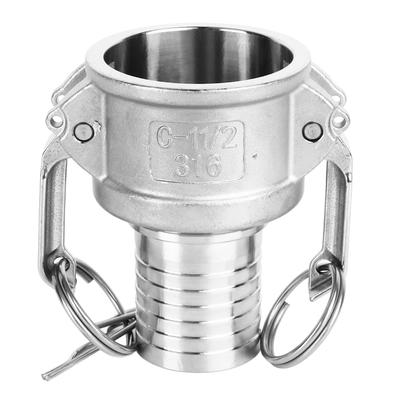 Фитинг-camlock 1,5 дюйма из нержавеющей стали, быстросъемный, с внутренней cam-защелкой, для шлангов, для соединения труб, для обслуживания автомобиля