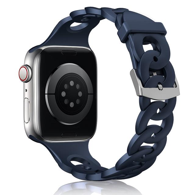 Силиконовый ремешок для Apple Watch band 45мм 44мм 40мм 41мм 42мм 49мм дышащий браслет correa iWatch ultra series 8 7 6 5 4 SE