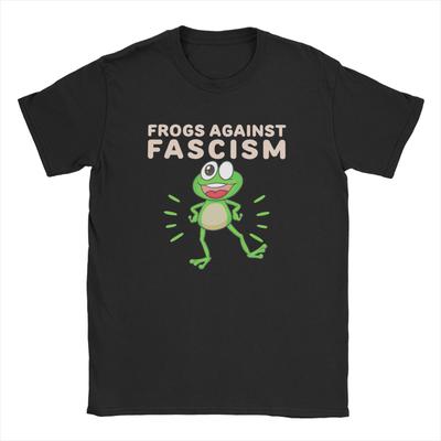 Мужская футболка Portland Frog Resist 100% Хлопок Винтажные Футболки С Круглым Вырезом Футболка С Коротким Рукавом Топы С Графикой