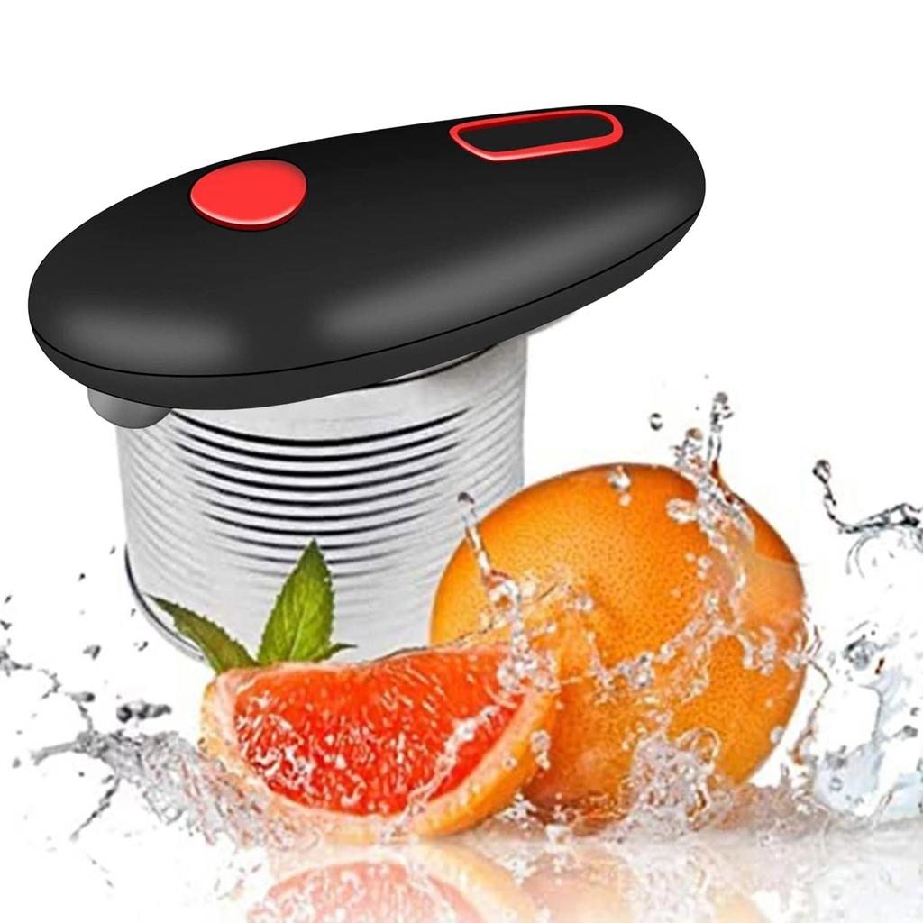 Electric Bottle Opener Automatic Mini Canning Knife Handheld Portable Reusable Battery Powered Kitchen Tools Lid Opening Gadgets