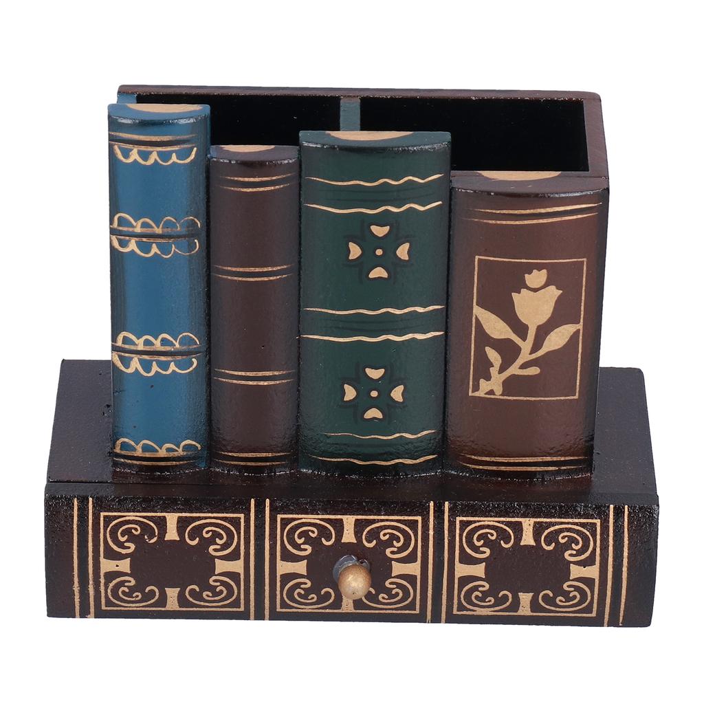 Держатель для карандашей в стиле ретро, чашка для ручек, настольный органайзер для хранения, украшение для домашнего офиса