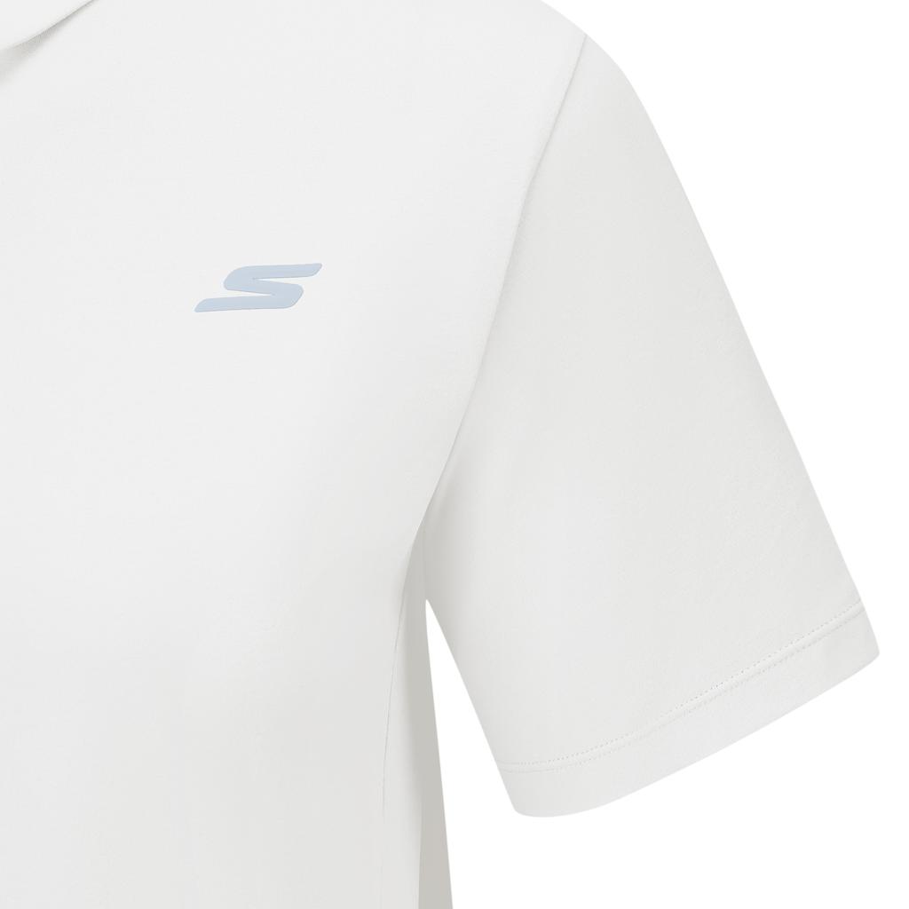 Skechers Свободная однотонная рубашка-поло женская tops P226W009-0019
