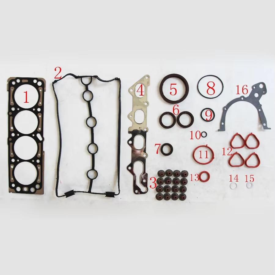 L91 F16D3 ПОДХОДИТ ДЛЯ CHEVROLET OPTRA (1J_) 1.6 Двигатель Полный Комплект Прокладок Комплект Прокладок Двигателя Прокладка Головки Блока Цилиндров 93740513 50253100