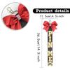 Set of 5 Cheer Team Ribbon Keychains Set Cheerleading Key Accessories for Sports Event and Team Building Activities