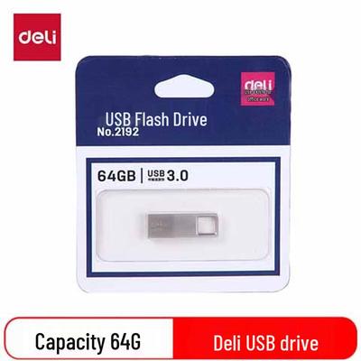 Deli Металлический USB 3.0 флеш-накопитель