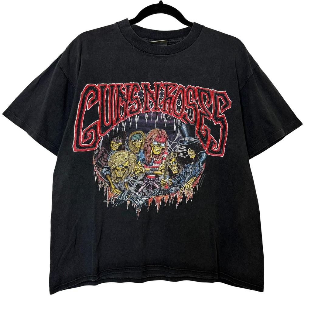 1992 Guns n Roses Tour T shirt Sz L (B1006)