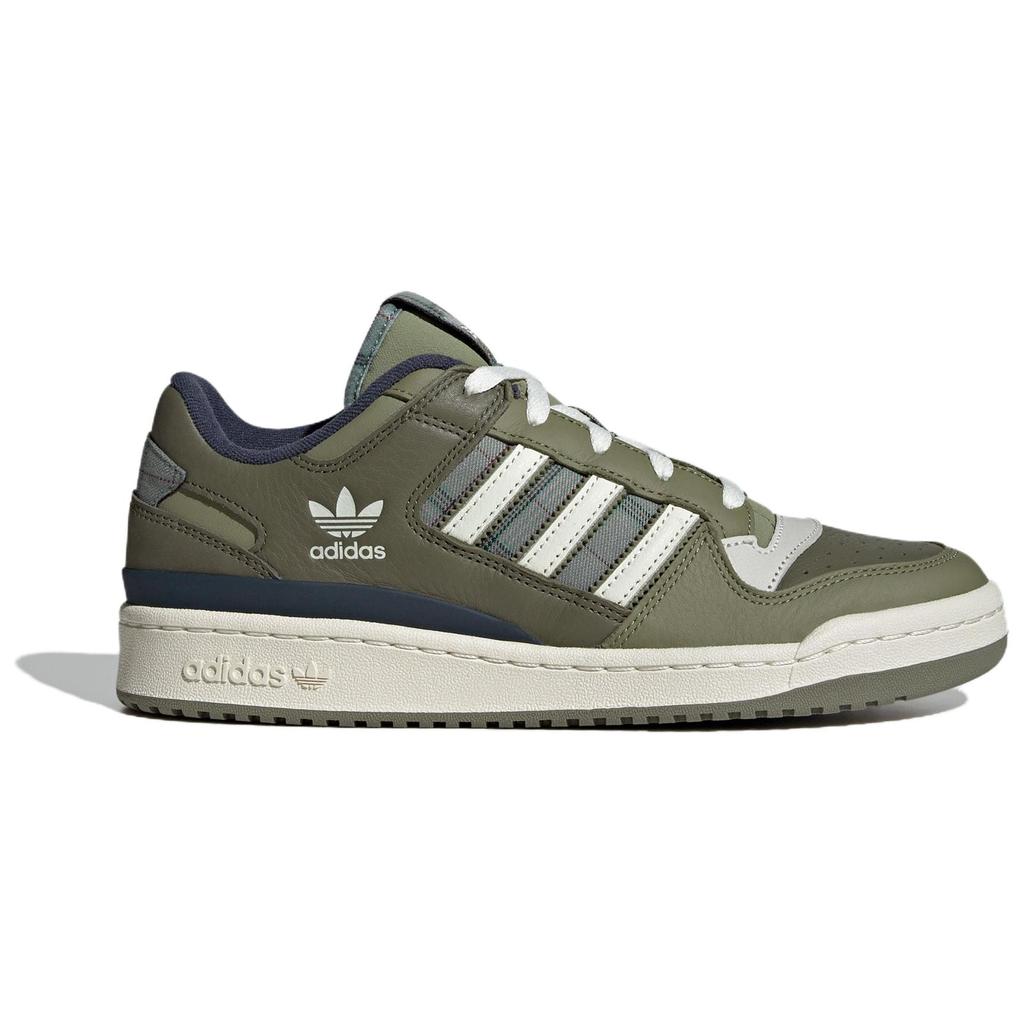 adidas Forum Low CL Green Oxidized Unisex Sneakers Off-White Shadow-Red JH9596