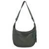 Japanese Minimalist Large Capacity Crossbody Bag With Zipper Closure For Women