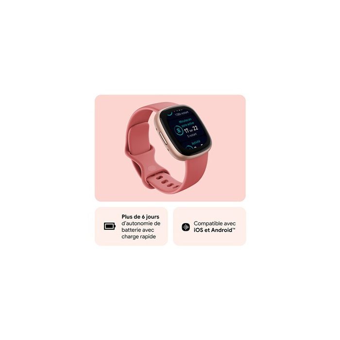 Montre Intelligente Fitbit VERSA 4 FB523RGRW