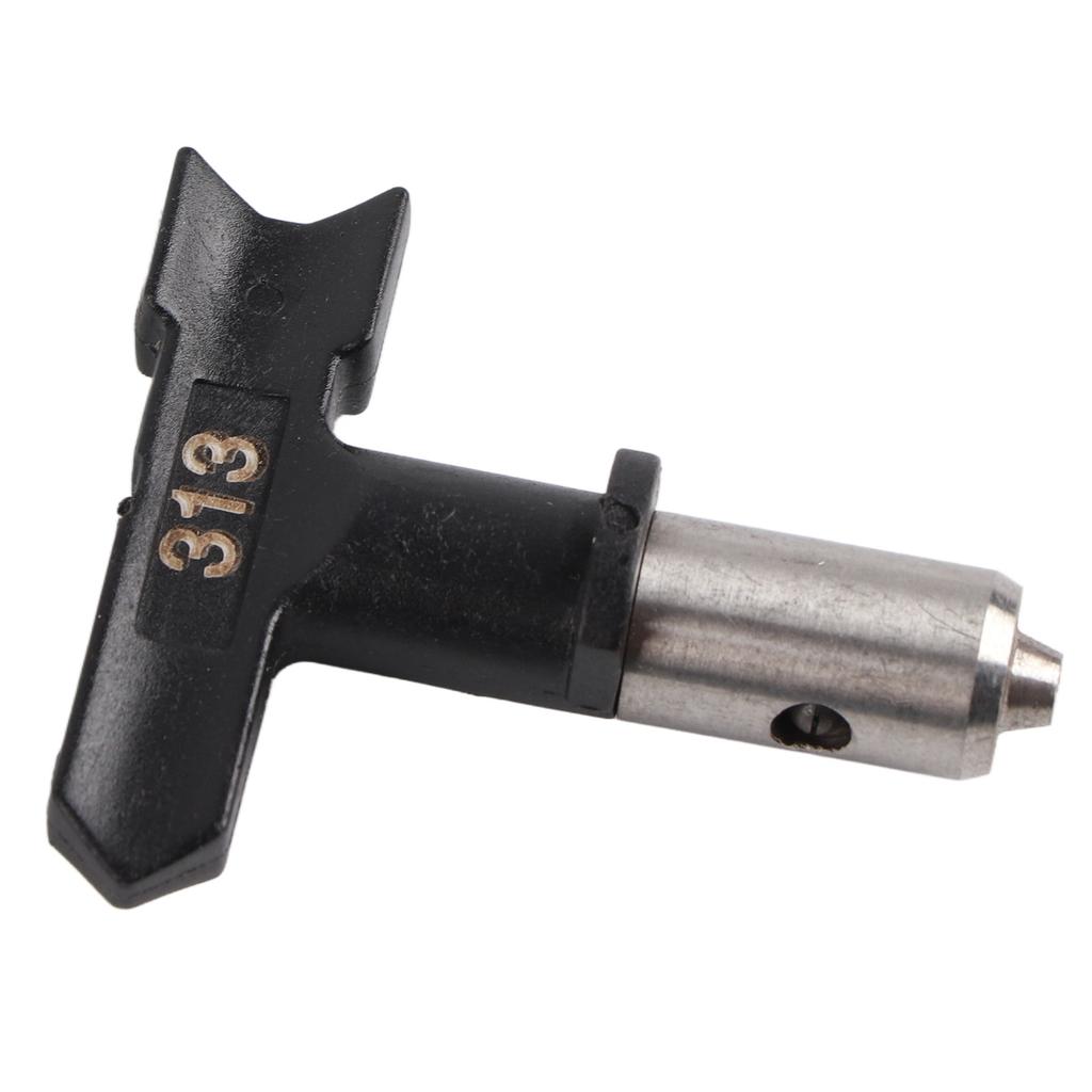 Reversible Tungsten Steel Airless Paint Spray Gun Tip Nozzle Accessoies Home Tool Black 313#