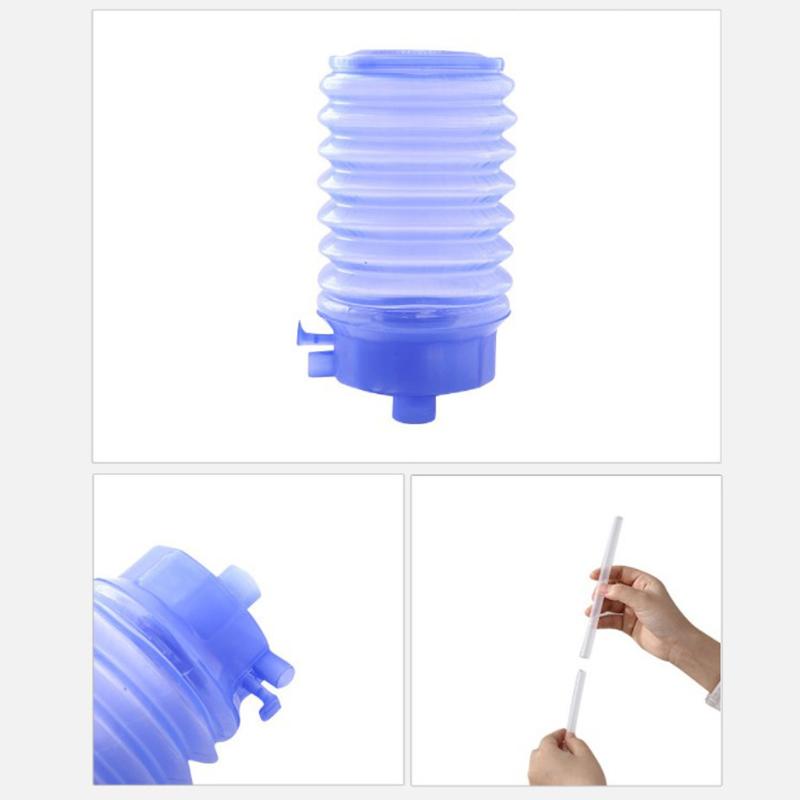 Портативный ручной вакуумный насос-диспенсер для питьевой воды в бутылях со съемной трубкой