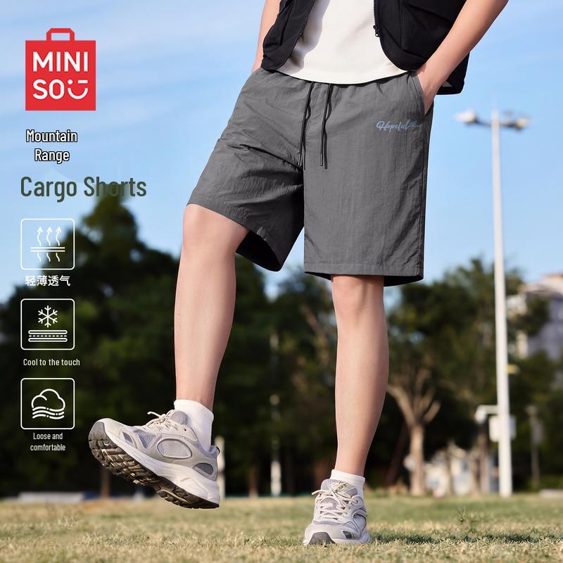 MINISO Мужские летние повседневные шорты карго