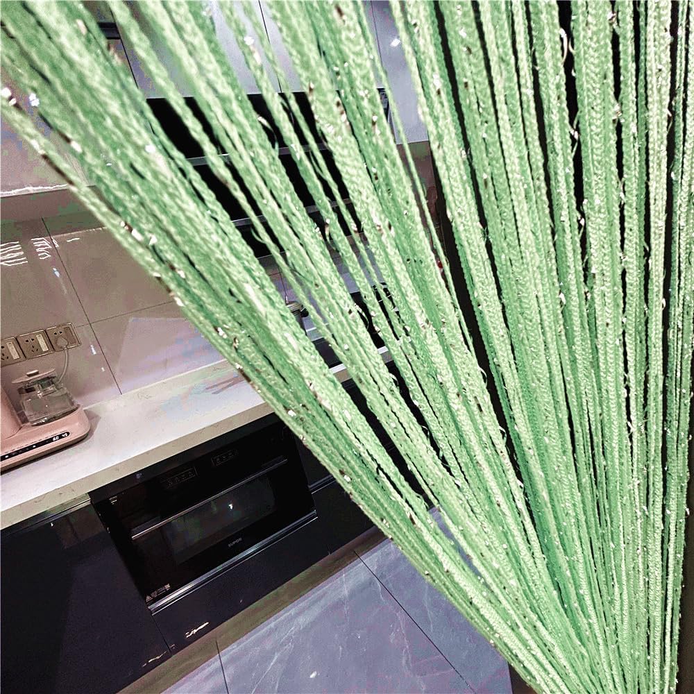 Аве Сплит Декоративная Дверная Нитяная Штора Настенная Панель Бахрома Оконная Панель Драпировки Разделитель Комнаты Жалюзи Разделитель Кисточка Ширма Дом 100см*200см