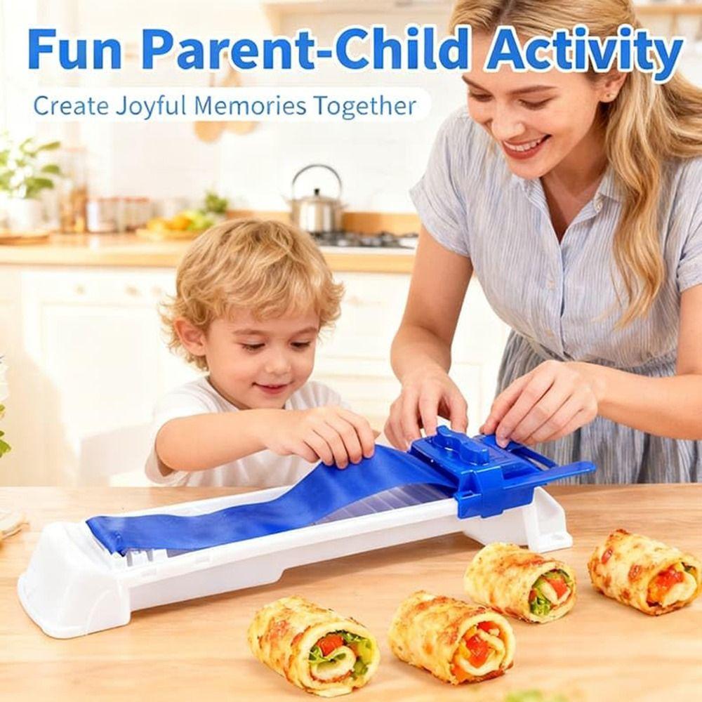 2Pcs DIY Sushi Vegetable Roller Simple and fast to use Vegetable Rolled Meat Machine  Cooking Tools