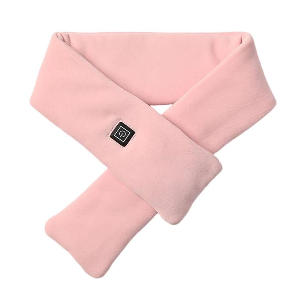 Электрический шарф с подогревом для шеи зимний теплый шарф с подогревом мягкий трехрежимный контроль температуры грелка для шеи без аккумулятора