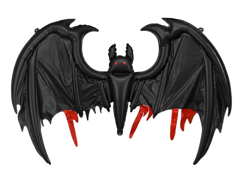 Bat Foil Balloon Black 120X81