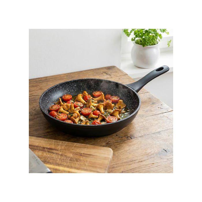 Poêle - IBILI - Natura - 14 cm - Aluminium - Antiadhésif Pierre - Compatible Induction