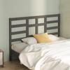 VidaXL Headboard Grey 166x4x104 Cm Solid Pine Wood 818152