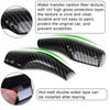 Interior Remodel Carbon Fiber Car Column Shift Knob Cover Decor Armor Steering Rod For Tesla Model 3 Y ABS