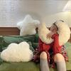 Girl Heart Star Moon Throw Pillow Plush Toy Cloud Doll Home Sofa Pillow Cushion Girl Doll