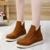 Snow Boots New Winter Large Size High Top Thick-soled Short Boots Foot Cover Warm Low Cotton Boots Large Size Women's Boots