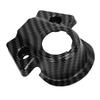 Motorcycle Central Control Decorative Cover Carbon Fiber Pattern Ignition Key Switch Cover Replacement for Talaria