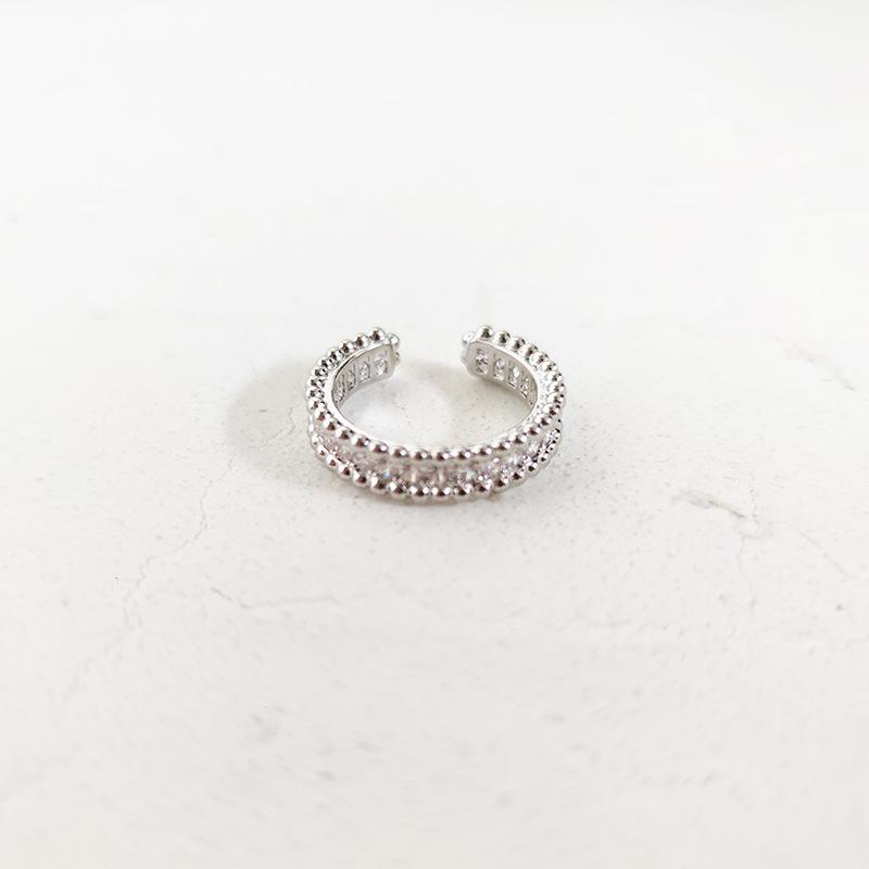 Кольцо из циркония для женщин, кольцо с холодным ветром, нишевый дизайн, темперамент, указательный палец